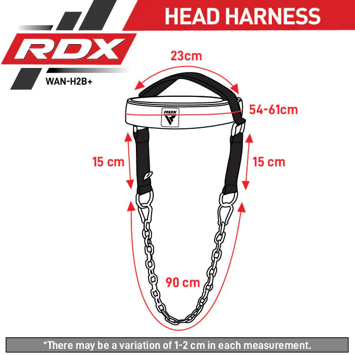 RDX H2 Neck Harness For Weight Lifting & Strengthening Exercises