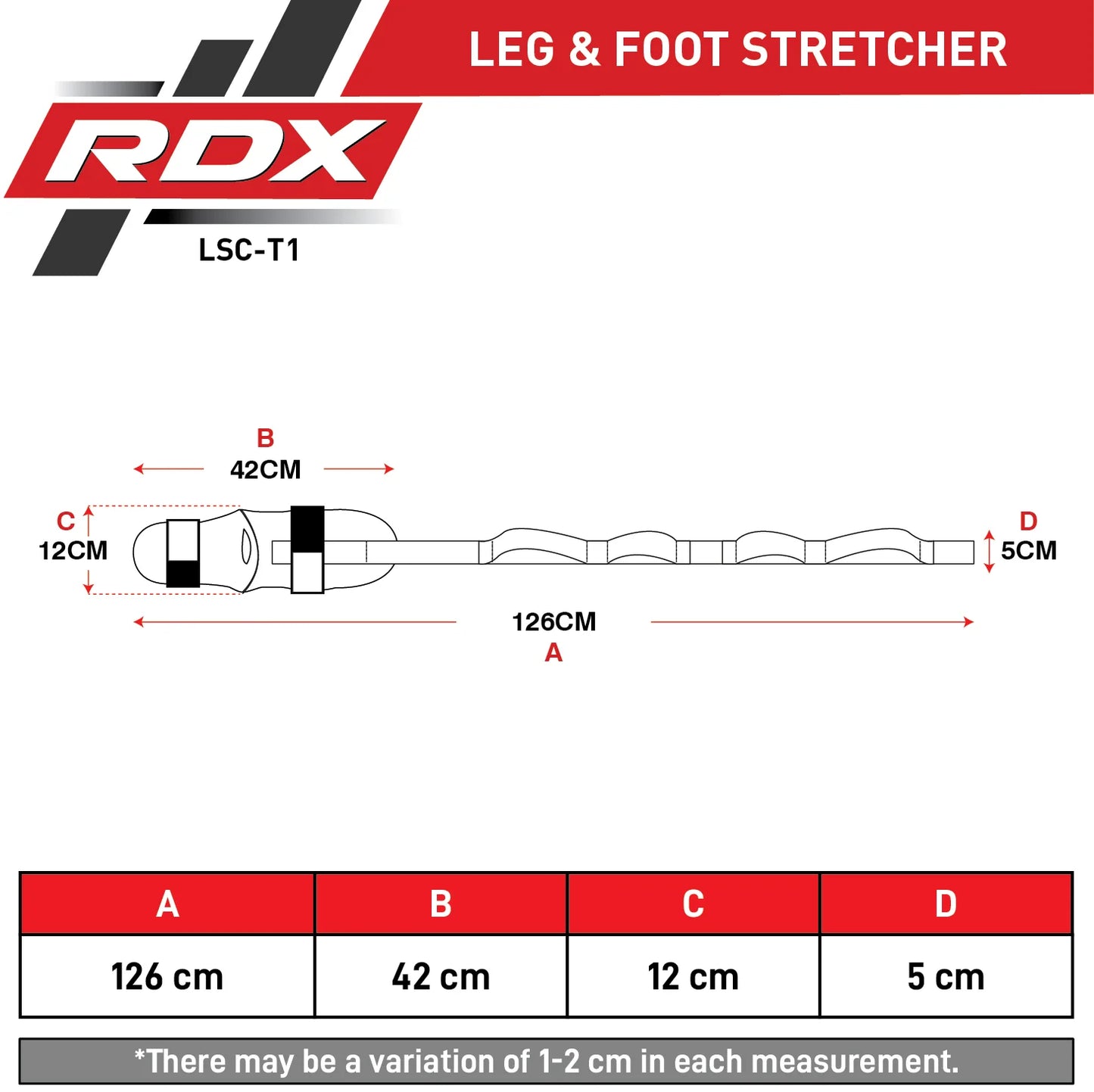 RDX Leg & Foot Stretcher for Workout