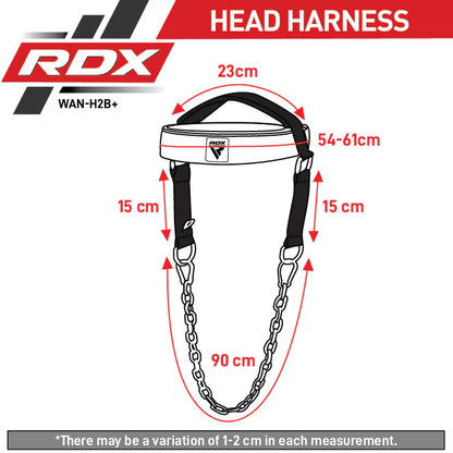 RDX H2 Neck Harness For Weight Lifting & Strengthening Exercises
