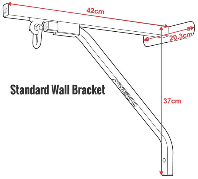RDX X1 Punch Bag Steel Wall Bracket